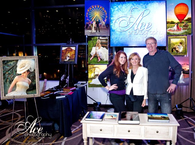 ace photography, photo booth, bridal show, enchanted brides